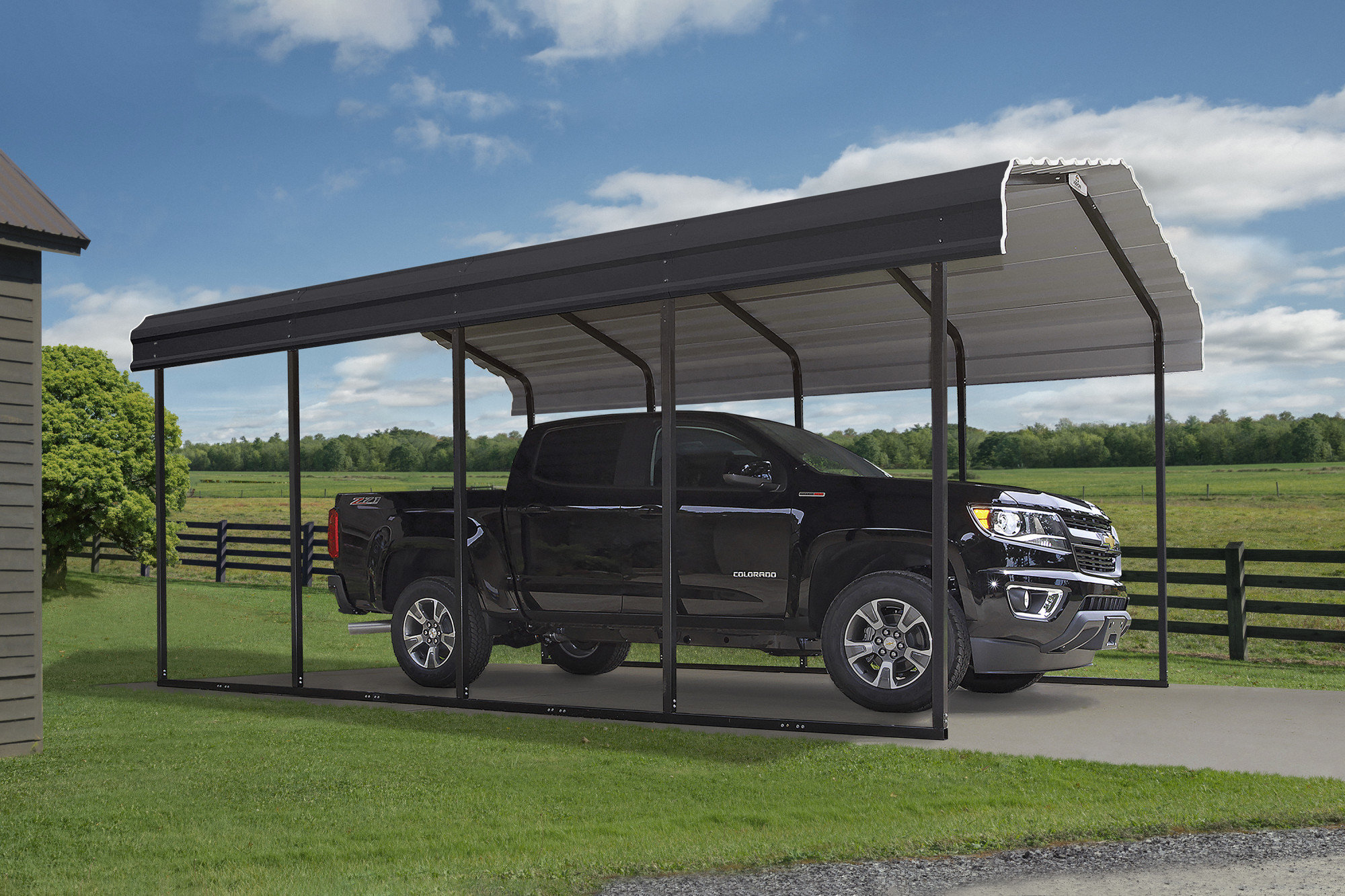 Arrow Carport, 12 ft. x 20 ft. x 9 ft. | Wayfair