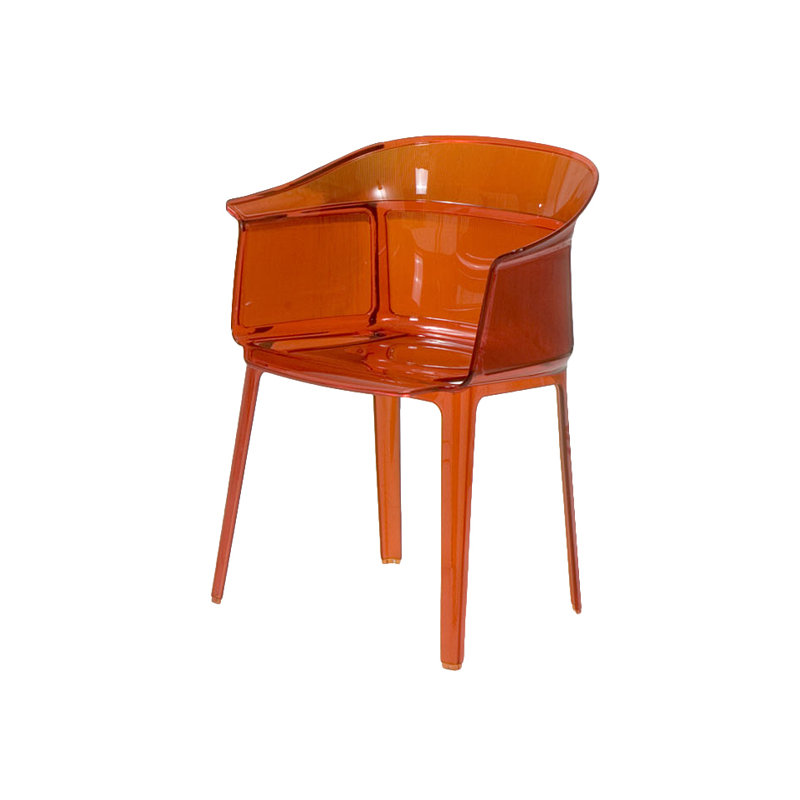 Papyrus Arm Chair, Orange Red