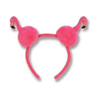 Bandeau Flamingo Pom-pom