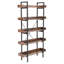 5-Tier Bookcase Storage Rack Standing Shelf