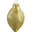 Ornements de Noël en forme de bougie de Noël en verre 9 carats à 2 finitions 9 po
