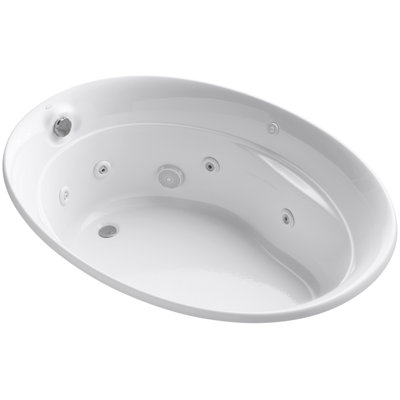 Serif 60" x 43" Whirlpool Bathtub