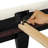 Queen Size Boucle Upholstered Platform Bed