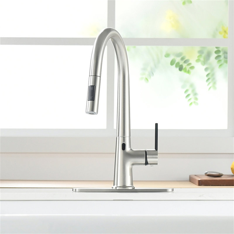 Robinet de cuisine sans contact, robinet de cuisine intelligent automatique mains libres