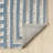 Vista Transitional Geometric Distressed Indoor Machine Washable Area Rug-100613664