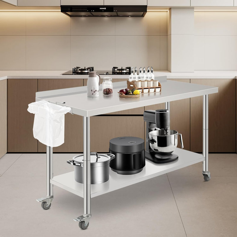 60"x24"x35" Stainless Steel Work Table