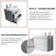 Meuble-lavabo simple 29,9 po avec plateau-440471848