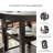 Leangelo 4 - Person Four Leg Dining Set-95210606-95210605-95210604