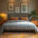 Gonsoulin Solid Wood Bed Frame with Adjustable Headboard/Handcrafted Pattern Platform Bed