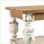Table basse en bois French Country
