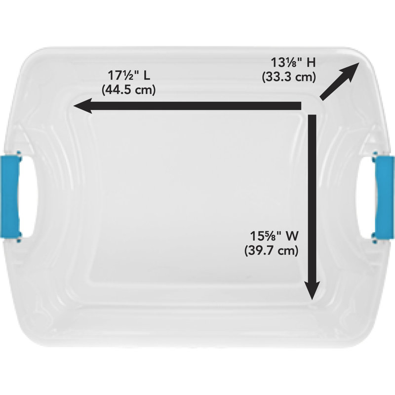Sterilite 18 Gallon Latch and Carry