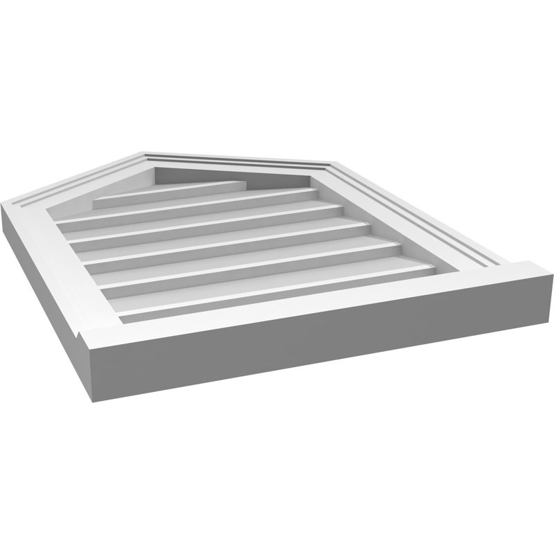 Ventilateur à pignon en uréthane non-fonctionnel Signature, H 24 po x l 18 po x P 2 po