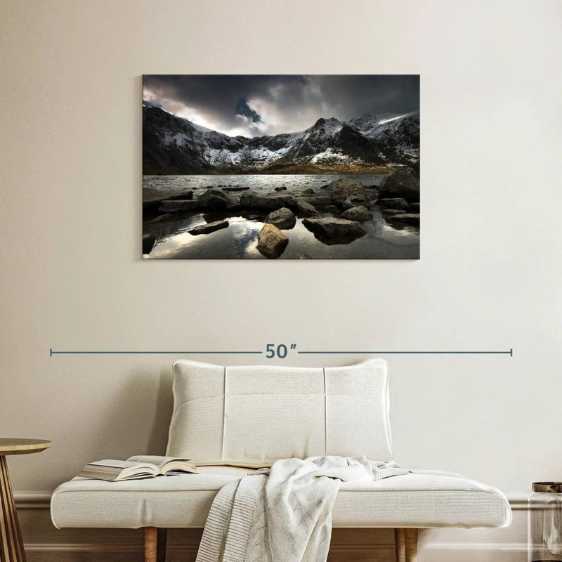 Paysage d'Alvord Cwm Idwal, H 24 po x l 36 po