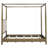 Canopy Bed Queen Brown See Below