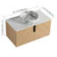 Meuble-lavabo 36 po avec lavabo en céramique-632910183