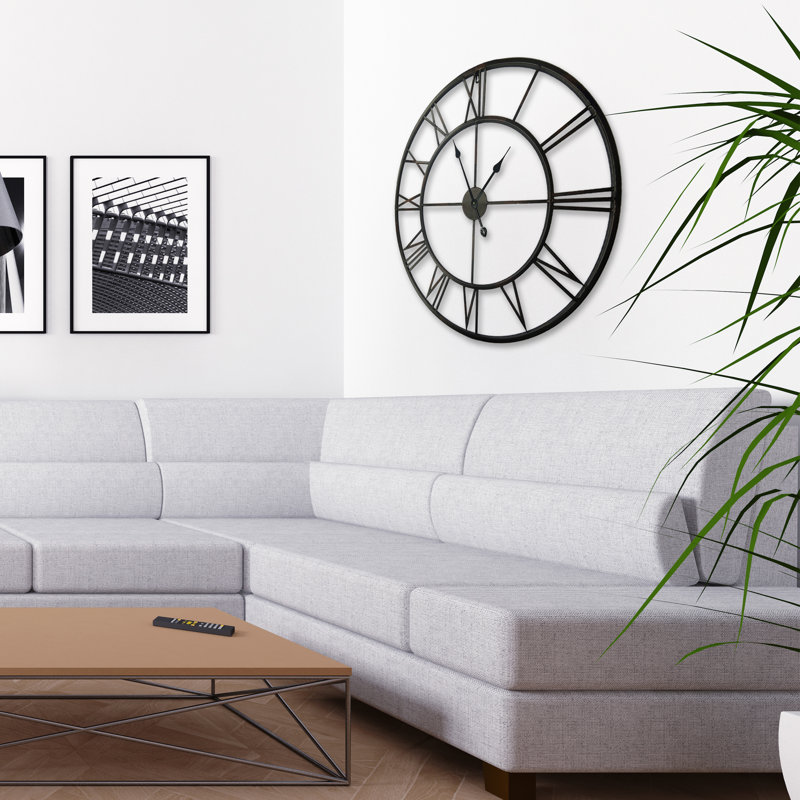 Rehana Metal Wall Clock
