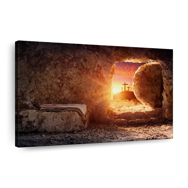 Espoir pour le Christ, reproduction sur toile, H 16 po x l 24 po x P 1,25 po