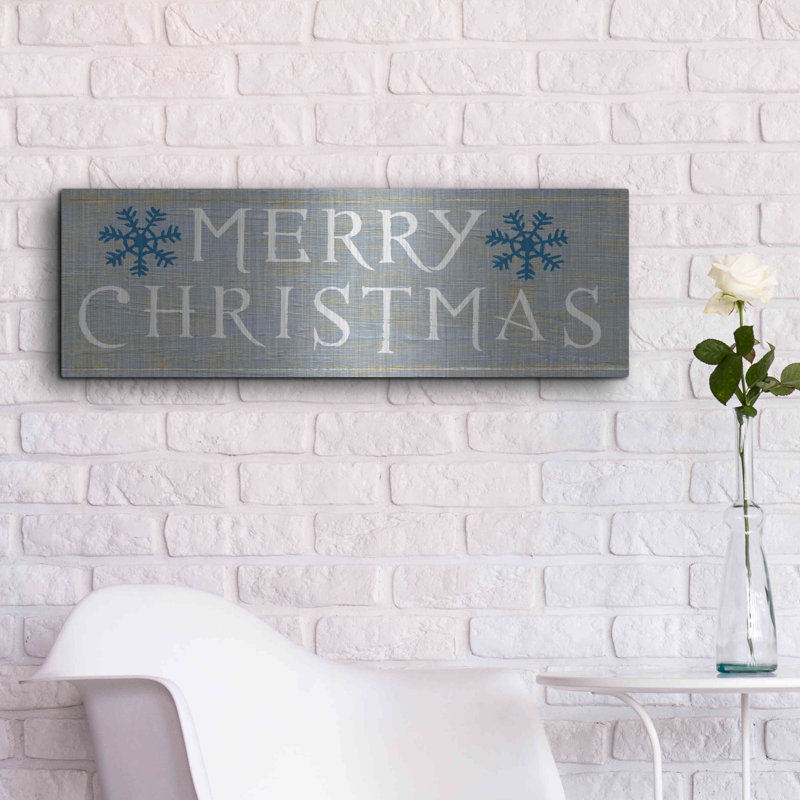 «Christmas Affinity III Gray» par James Wiens, H 12 po x l 36 po