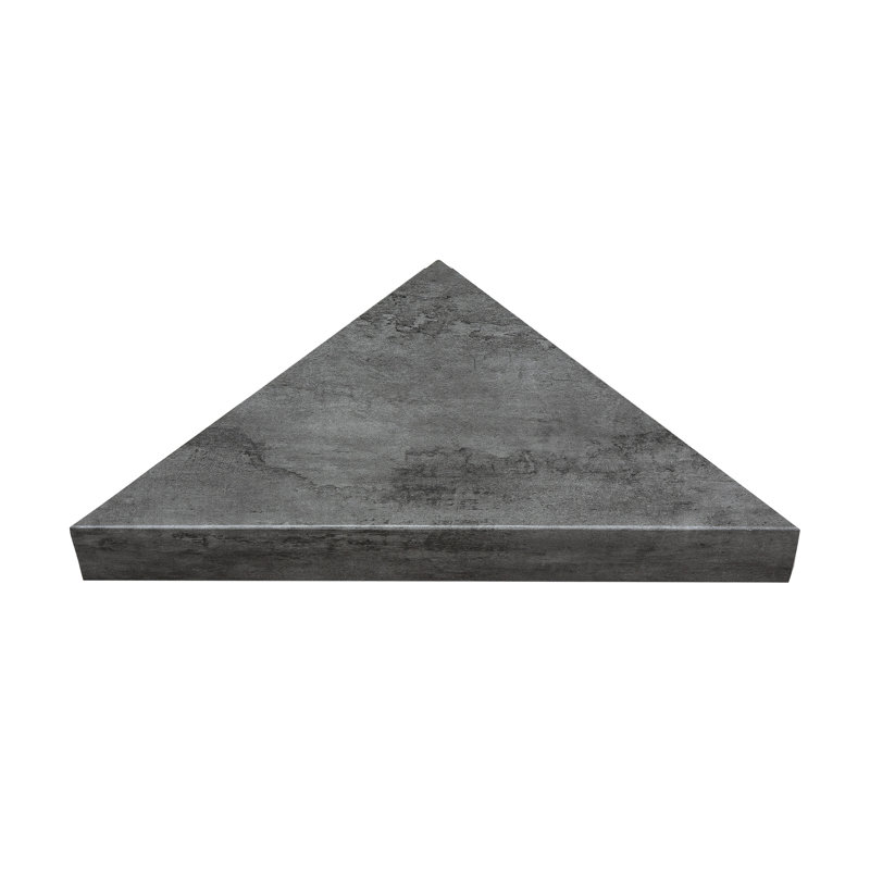 Banc de douche en vinyle Palisade, Ardoise Ashen