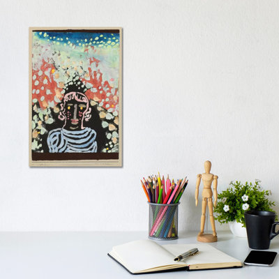Likeness in The Bower by Paul Klee - 1 Piece Wrapped Canvas Wall Art