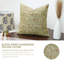 Housse de coussin en lin fabriquée à la main Fabividine Nayab-105986685-105986689-105986694