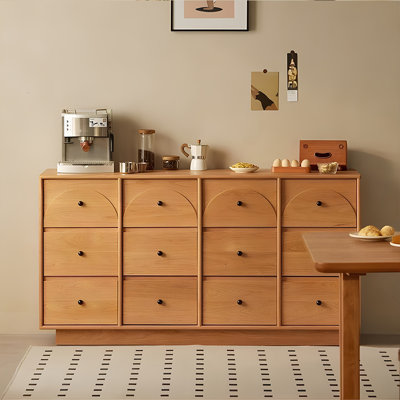 Nordic-style vintage and minimalist sideboard