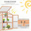 Petite armoire pour l'extérieur et l'intérieur Outsunny