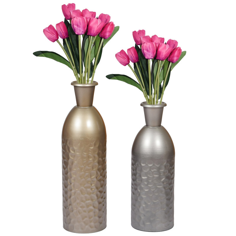 College Aluminum Table Vase