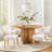 Extendable Solid Wood Dining Table With Oak Veneer & Gear Slide Rail (Table Only)-1989969215