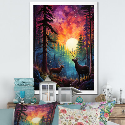 «Trason Aurora Borealis Dancing Lights I», reproduction sur toile