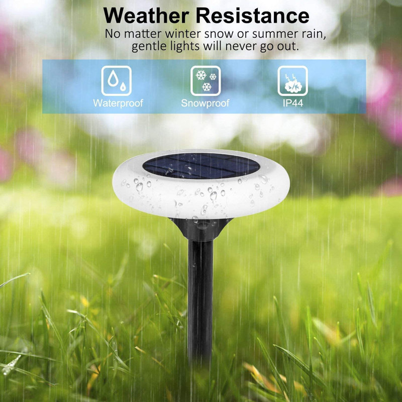 Low Voltage Solar Powered Integrated LED Pathway Light