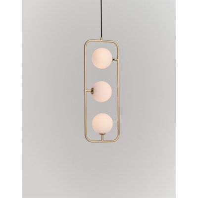 Sircle 3 - Light Unique/Statement Pendant