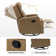 Rudisill Transitional Genuine Leather Swivel Rocker Manual Recliner(Set of 2)