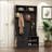 Stylish Entryway Hall Tree with 6 Hooks, Coat Hanger, and Storage Bench for Organized Living