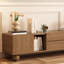 Meuble télé simple en bois massif de style rétro