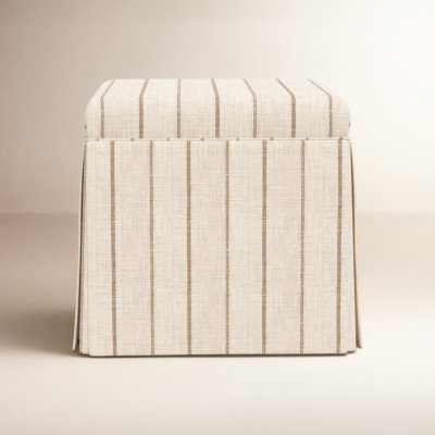 Jebb 20" Cotton Ottoman