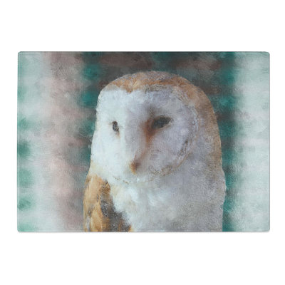 Barn Owl Vol.7 Painting Chopping Board