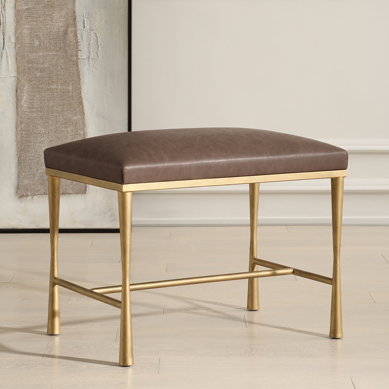 Harlan Gold Small Bench