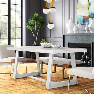 Linzy Pine Solid Wood Dining Table