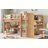Twin Loft Bed With Multi-Storage Bookcases-586285530