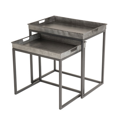 SandpiperCove Tray Top Frame Nesting Tables