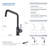 KIBI Macon Kitchen Faucet-53136778