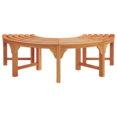 Wooden Tree Bench by Millwood Pines
