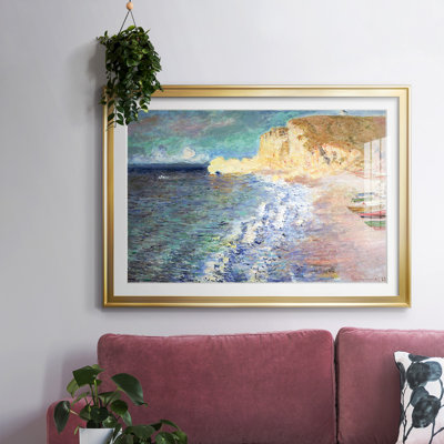 Morning At Etretat, 1883, reproduction d'art sur papier