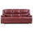 Elodie Red 3-Piece Reclining Sofa Set-153988774