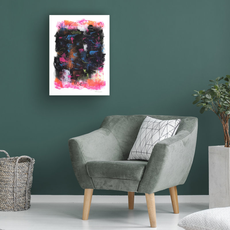 Art sur toile «bolle riche», H 24 po x l 18 po