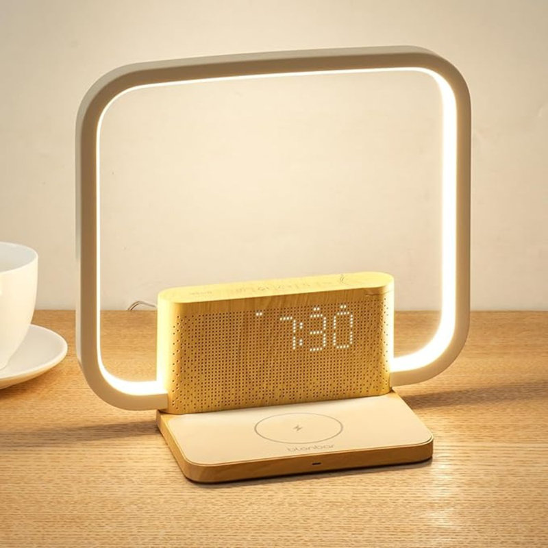 Digital Plastic / Acrylic Electric Tabletop Clock with Alarm