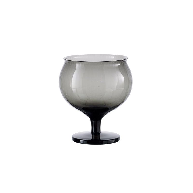 Omnia Handmade Crystal Snifter, Smoke