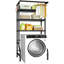 3 Tiers Laundry Room Storage and Organizer Standing Shelf-125139744