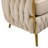 Misheel Velvet Barrel Chair with Ottoman-663396598